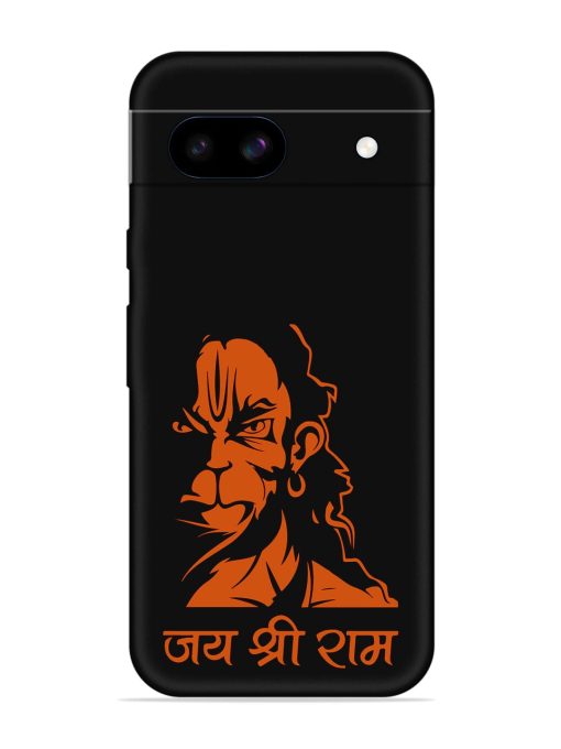 Angry Hanuman Embossed Soft Silicone Case for Google Pixel 8A Zapvi