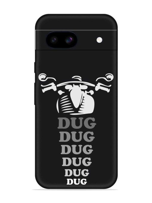 Dug Dug Dug Embossed Soft Silicone Case for Google Pixel 8A Zapvi