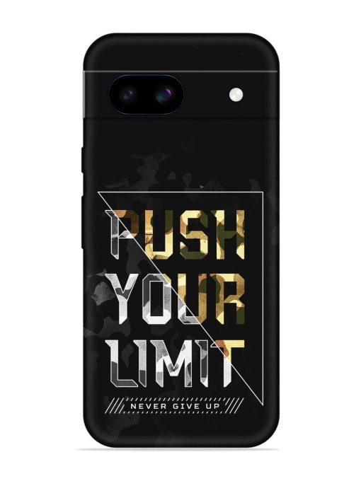 Push Your Limits Embossed Soft Silicone Case for Google Pixel 8A Zapvi