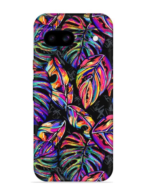 Tropical Seamless Vector Embossed Soft Silicone Case for Google Pixel 8A Zapvi