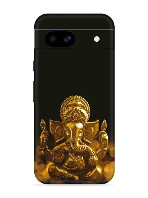 Lord Ganesha Indian Festival Embossed Soft Silicone Case for Google Pixel 8A Zapvi