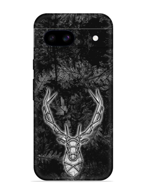 Ancient Deer Embossed Soft Silicone Case for Google Pixel 8A Zapvi