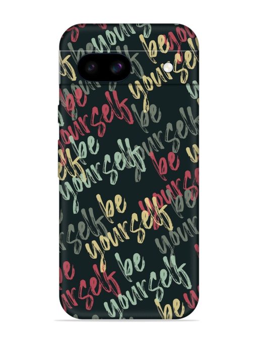 Yourself Seamless Embossed Soft Silicone Case for Google Pixel 8A Zapvi