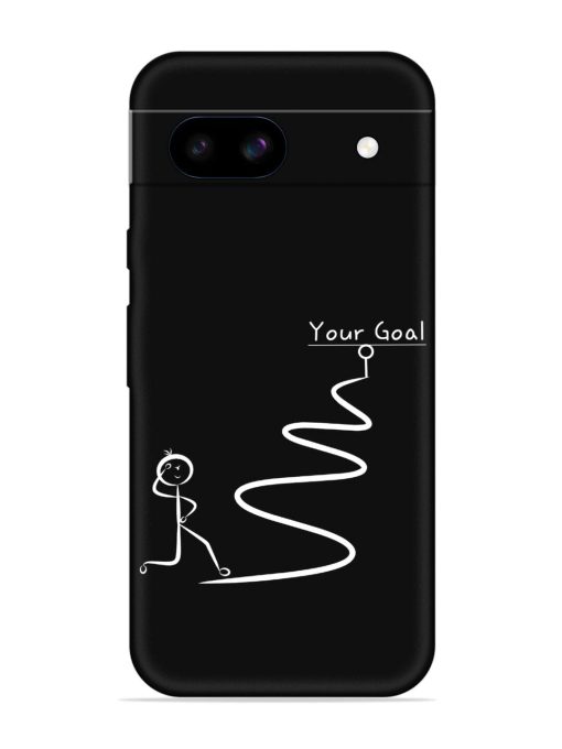 Your Goal Embossed Soft Silicone Case for Google Pixel 8A Zapvi