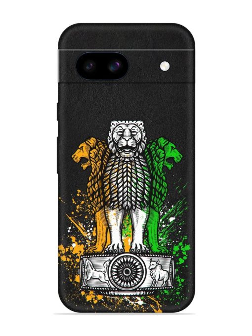 Pillars Of Ashoka Embossed Soft Silicone Case for Google Pixel 8A