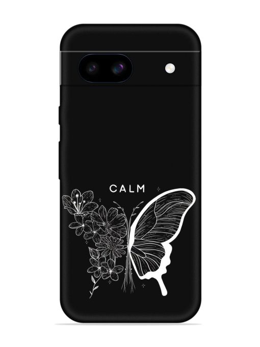 Calm Embossed Soft Silicone Case for Google Pixel 8A Zapvi