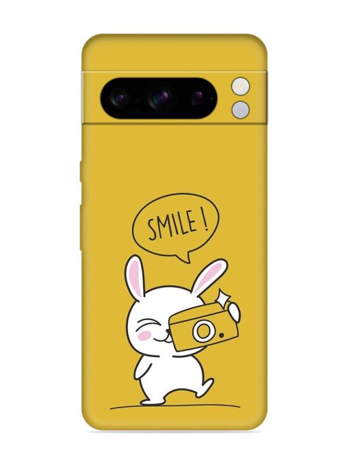 Hey Smile Please Embossed Soft Silicone Case for Google Pixel 8 Pro