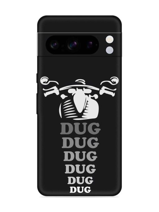 Dug Dug Dug Embossed Soft Silicone Case for Google Pixel 8 Pro