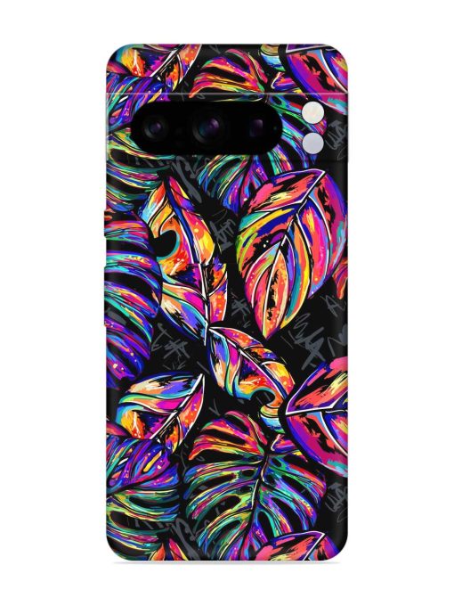 Tropical Seamless Vector Embossed Soft Silicone Case for Google Pixel 8 Pro Zapvi