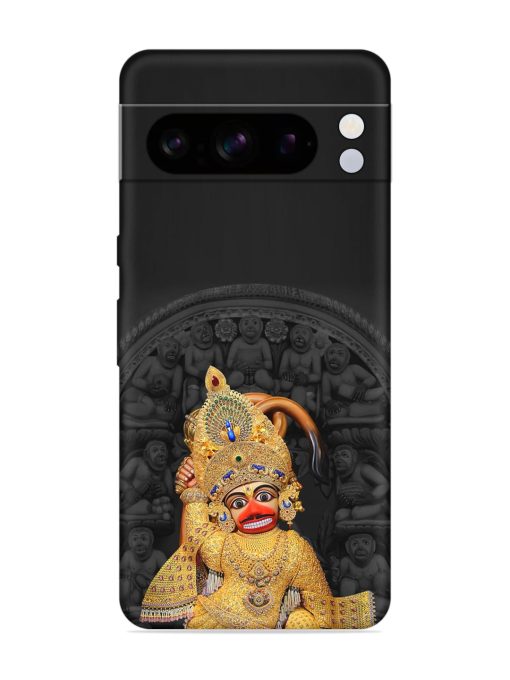 Indian Gold Hanuman Embossed Soft Silicone Case for Google Pixel 8 Pro Zapvi