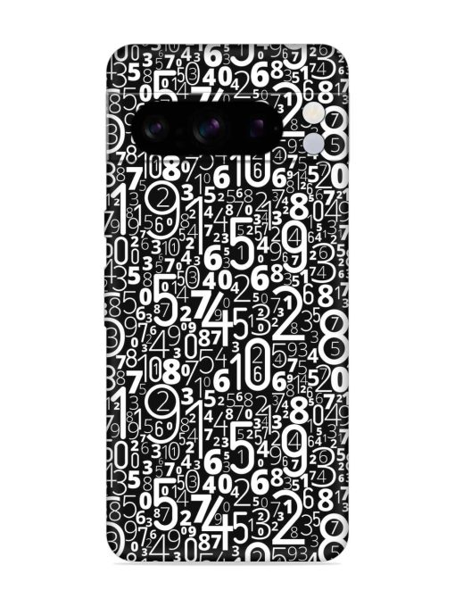 Many Numbers Different Embossed Soft Silicone Case for Google Pixel 8 Pro Zapvi