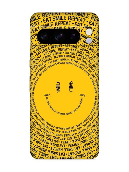 Smiley Embossed Soft Silicone Case for Google Pixel 8 Pro Zapvi