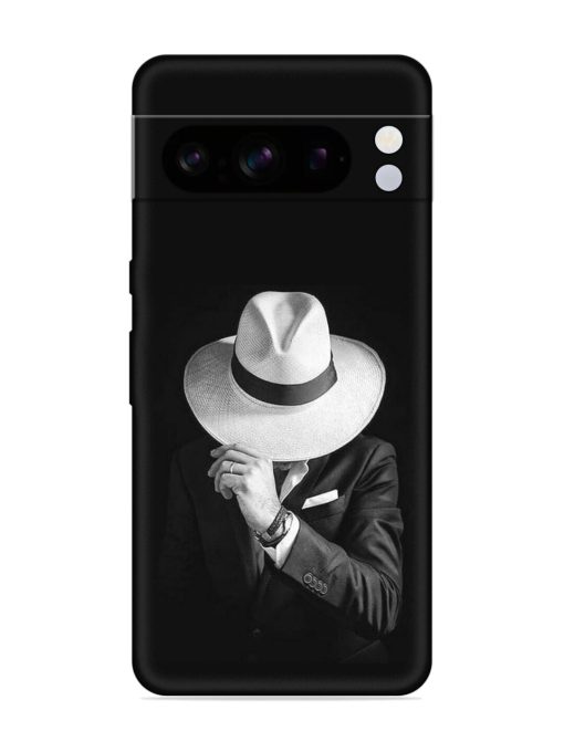 Men Under Hat Embossed Soft Silicone Case for Google Pixel 8 Pro Zapvi