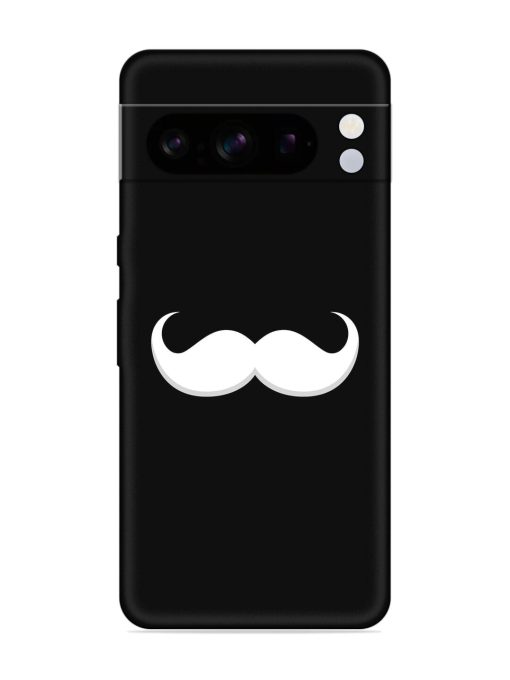 Mustache Vector Embossed Soft Silicone Case for Google Pixel 8 Pro