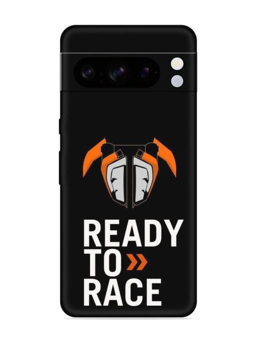 Ready To Race Embossed Soft Silicone Case for Google Pixel 8 Pro Zapvi