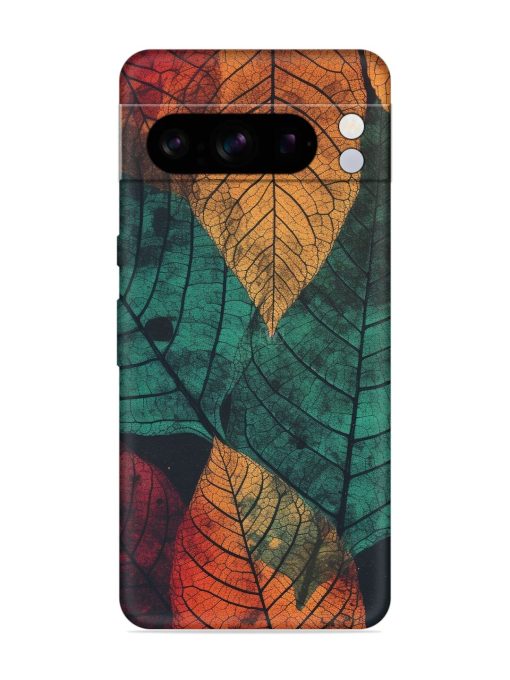 Leaves Artwork Embossed Soft Silicone Case for Google Pixel 8 Pro