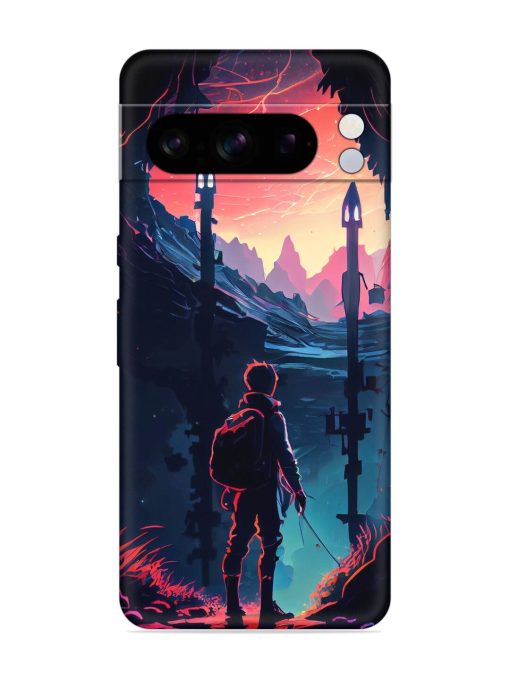 Cgs Artwork Embossed Soft Silicone Case for Google Pixel 8 Pro Zapvi