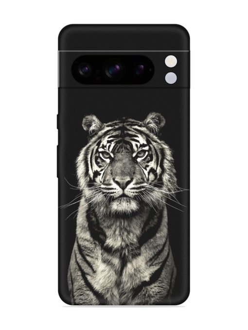 Tiger Art Embossed Soft Silicone Case for Google Pixel 8 Pro Zapvi