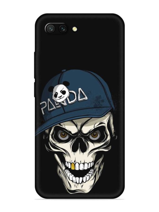 Panda Skull Embossed Soft Silicone Case for Honor 10 Zapvi