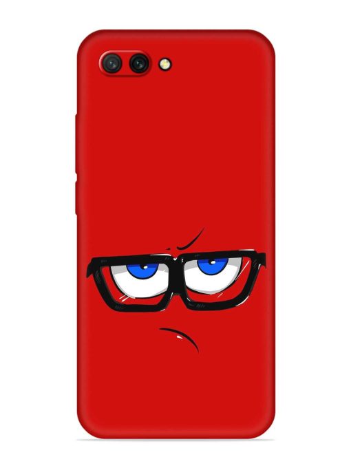 Rad Angry Face Embossed Soft Silicone Case for Honor 10