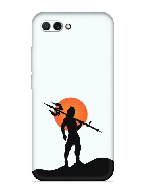 Lord Mahadev Trendy Embossed Soft Silicone Case for Honor 10 Zapvi