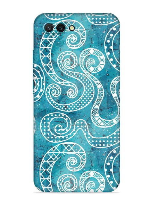 Vintage Curved Seamless Embossed Soft Silicone Case for Honor 10