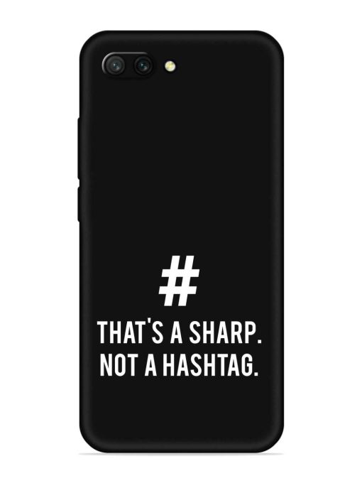 Thats Sharp Not Embossed Soft Silicone Case for Honor 10 Zapvi