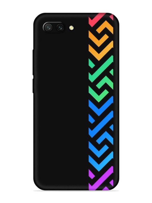 Colorshape Stripes Embossed Soft Silicone Case for Honor 10 Zapvi