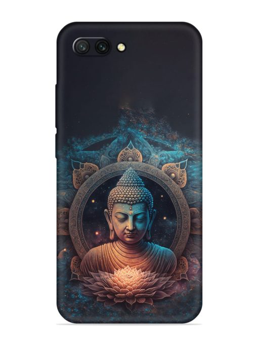 Gautam Buddha Embossed Soft Silicone Case for Honor 10