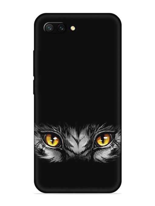 Scary Eye Embossed Soft Silicone Case for Honor 10