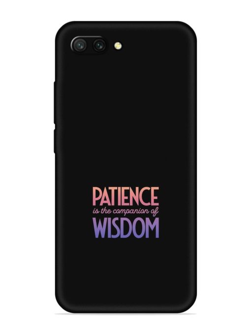 Patience Is The Embossed Soft Silicone Case for Honor 10