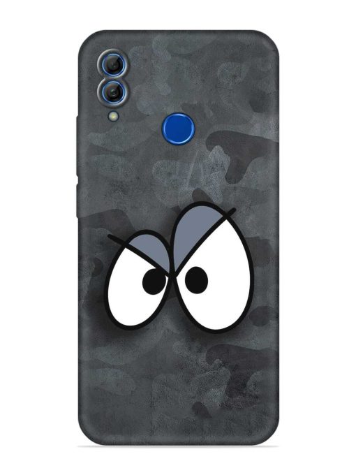 Big Eyes Night Mode Embossed Soft Silicone Case for Honor 10 Lite Zapvi