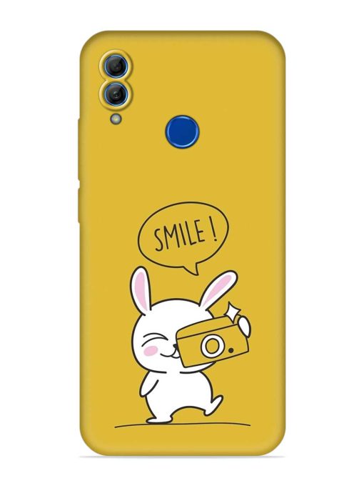 Hey Smile Please Embossed Soft Silicone Case for Honor 10 Lite Zapvi