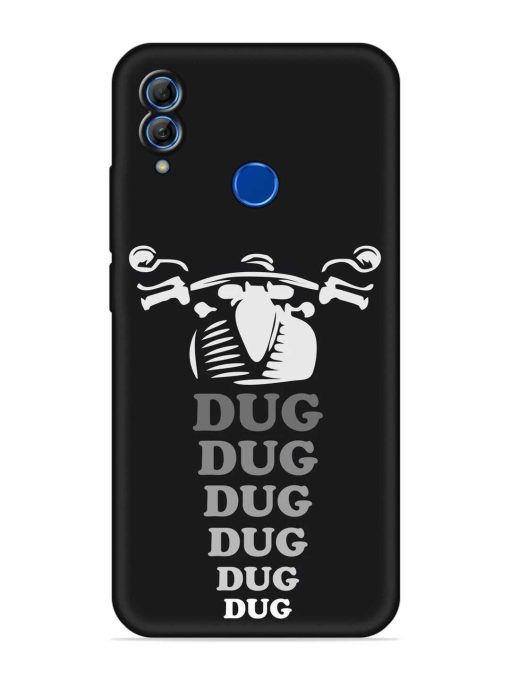 Dug Dug Dug Embossed Soft Silicone Case for Honor 10 Lite Zapvi