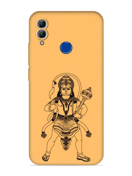 Indian God Hanuman Embossed Soft Silicone Case for Honor 10 Lite Zapvi