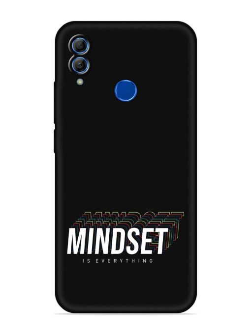 Mindset Everything Slogan Embossed Soft Silicone Case for Honor 10 Lite Zapvi