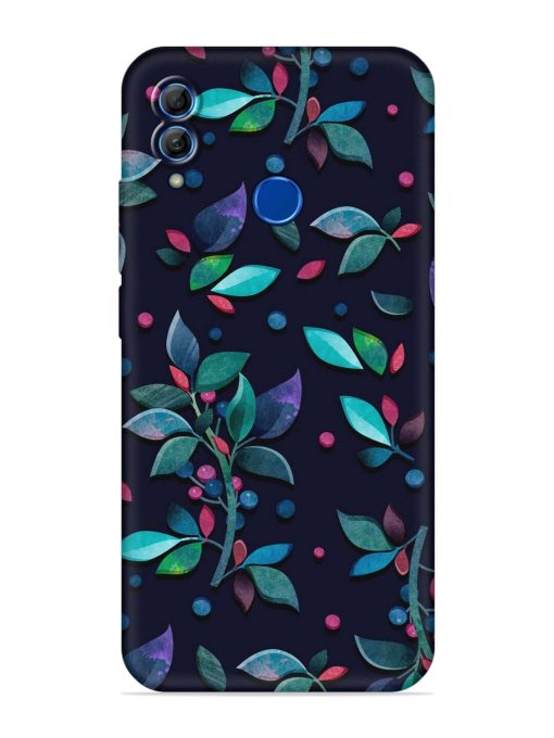 Decorative Watercolor Flower Embossed Soft Silicone Case for Honor 10 Lite Zapvi