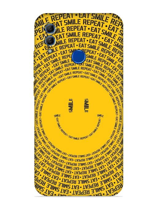 Smiley Embossed Soft Silicone Case for Honor 10 Lite Zapvi