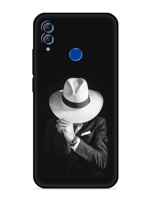 Men Under Hat Embossed Soft Silicone Case for Honor 10 Lite Zapvi