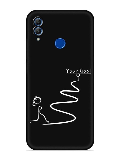 Your Goal Embossed Soft Silicone Case for Honor 10 Lite Zapvi