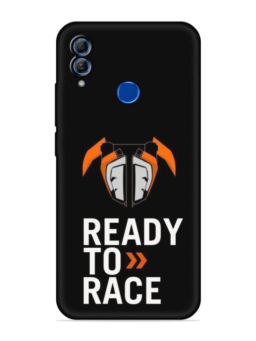 Ready To Race Embossed Soft Silicone Case for Honor 10 Lite Zapvi