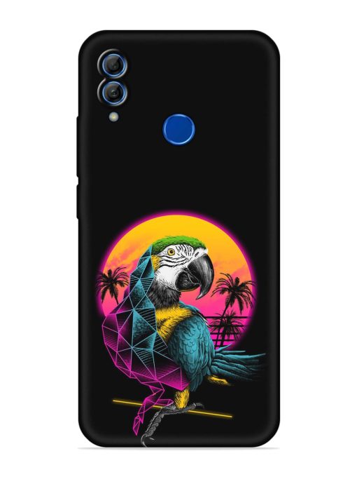 Rad Parrot Embossed Soft Silicone Case for Honor 10 Lite Zapvi