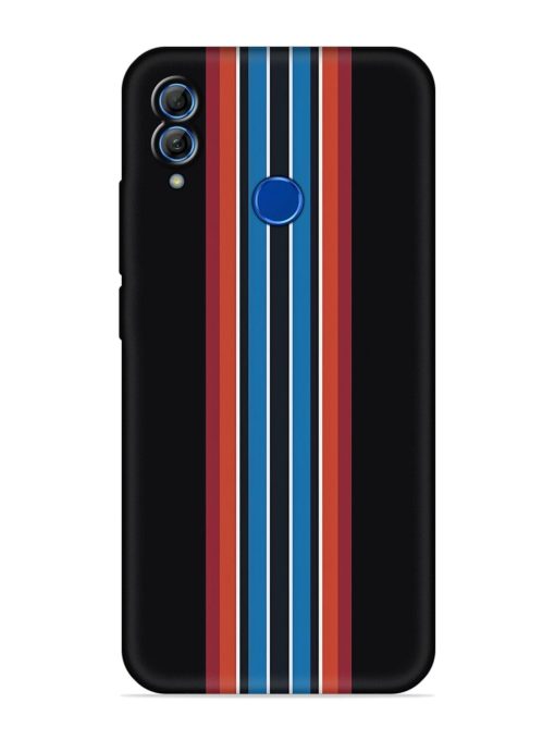 Vertical Strips Embossed Soft Silicone Case for Honor 10 Lite Zapvi