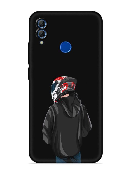 Motorcycle Rider Embossed Soft Silicone Case for Honor 10 Lite Zapvi