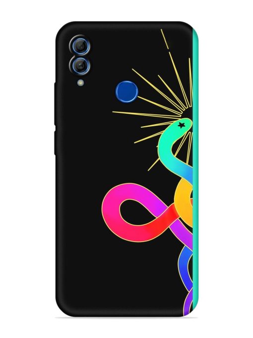 Art Geometric Abstraction Embossed Soft Silicone Case for Honor 10 Lite Zapvi