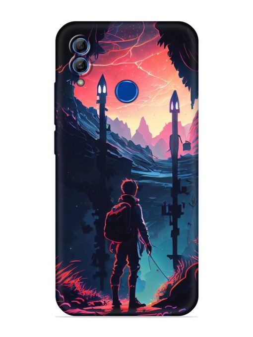 Cgs Artwork Embossed Soft Silicone Case for Honor 10 Lite Zapvi