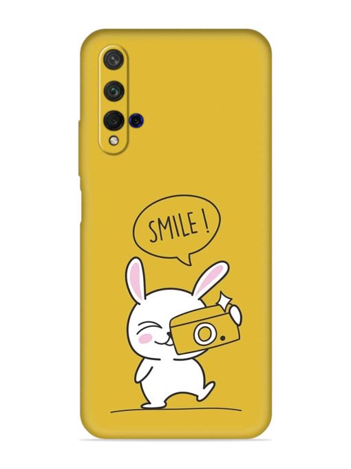 Hey Smile Please Embossed Soft Silicone Case for Honor 20 Zapvi