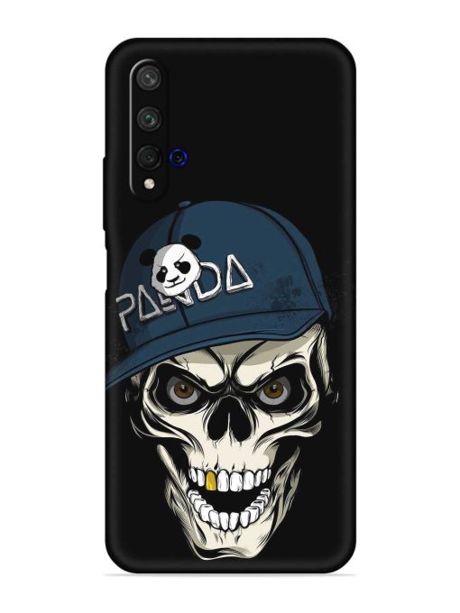 Panda Skull Embossed Soft Silicone Case for Honor 20 Zapvi