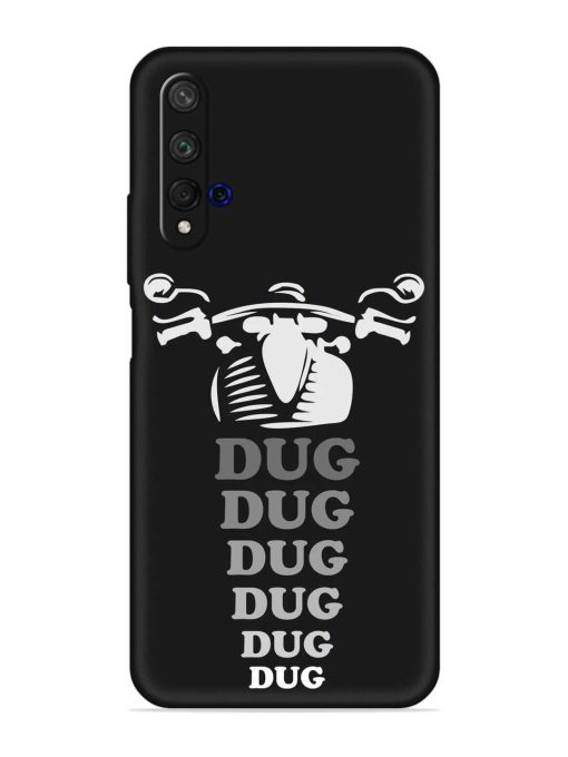 Dug Dug Dug Embossed Soft Silicone Case for Honor 20 Zapvi