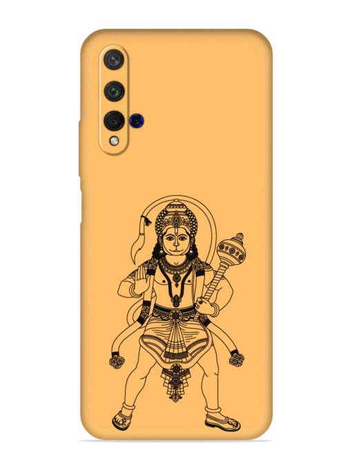 Indian God Hanuman Embossed Soft Silicone Case for Honor 20 Zapvi